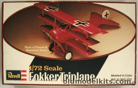 Revell 1/72 Fokker Triplane DR-1 - The Red Baron's Aircraft, H52 plastic model kit